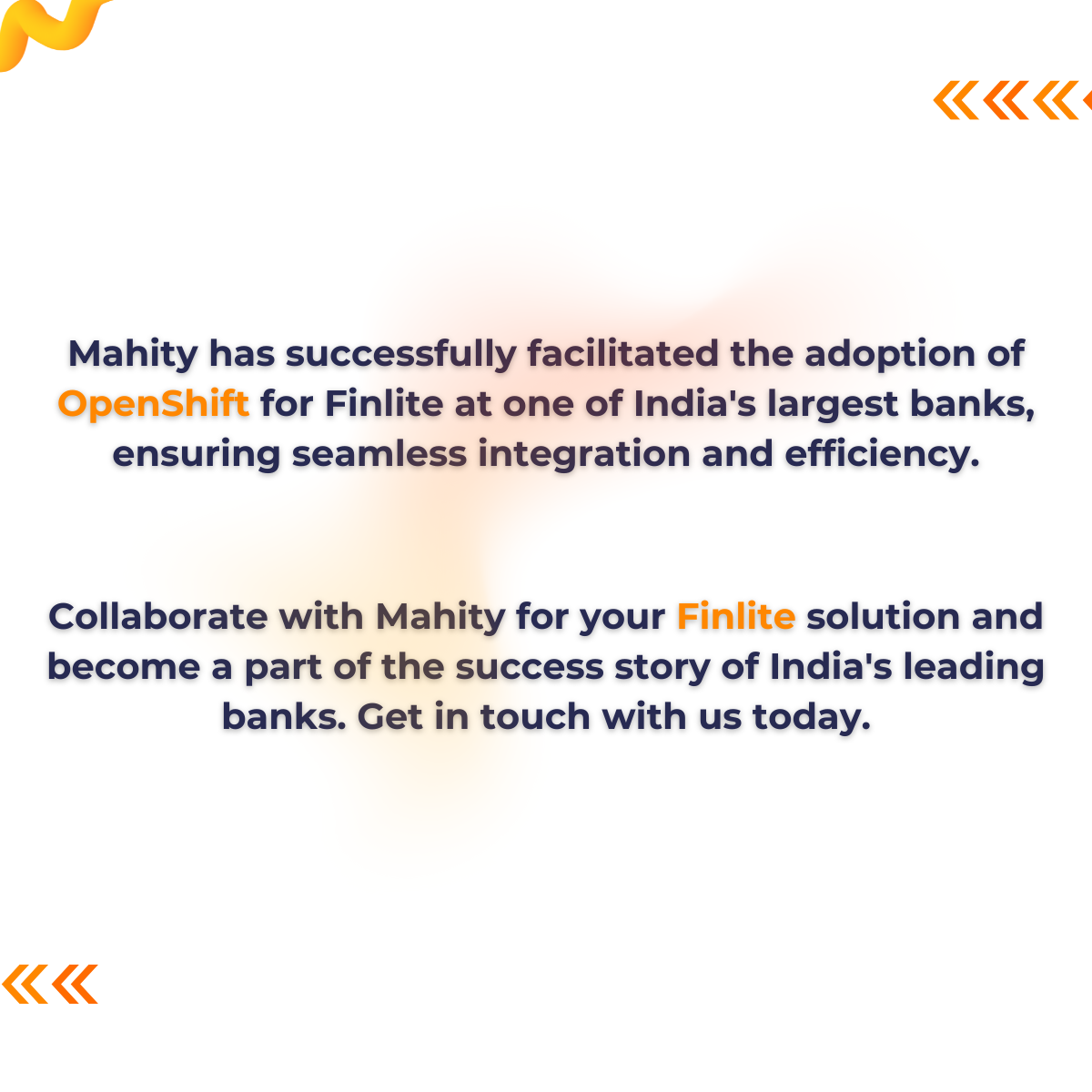 Adoption of OpenShift for Finlite Solution